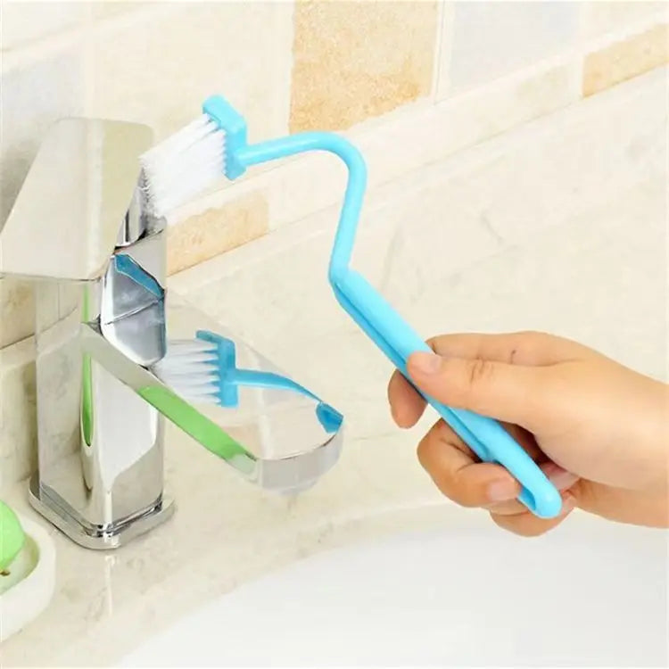 Plastic Curved Toilet Cleaner Brush