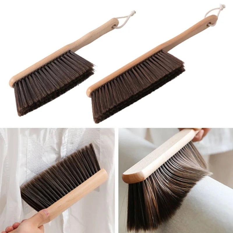Natural Wood Bristles Brush Set