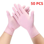 Pink Nitrile Gloves