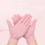 Pink Nitrile Gloves