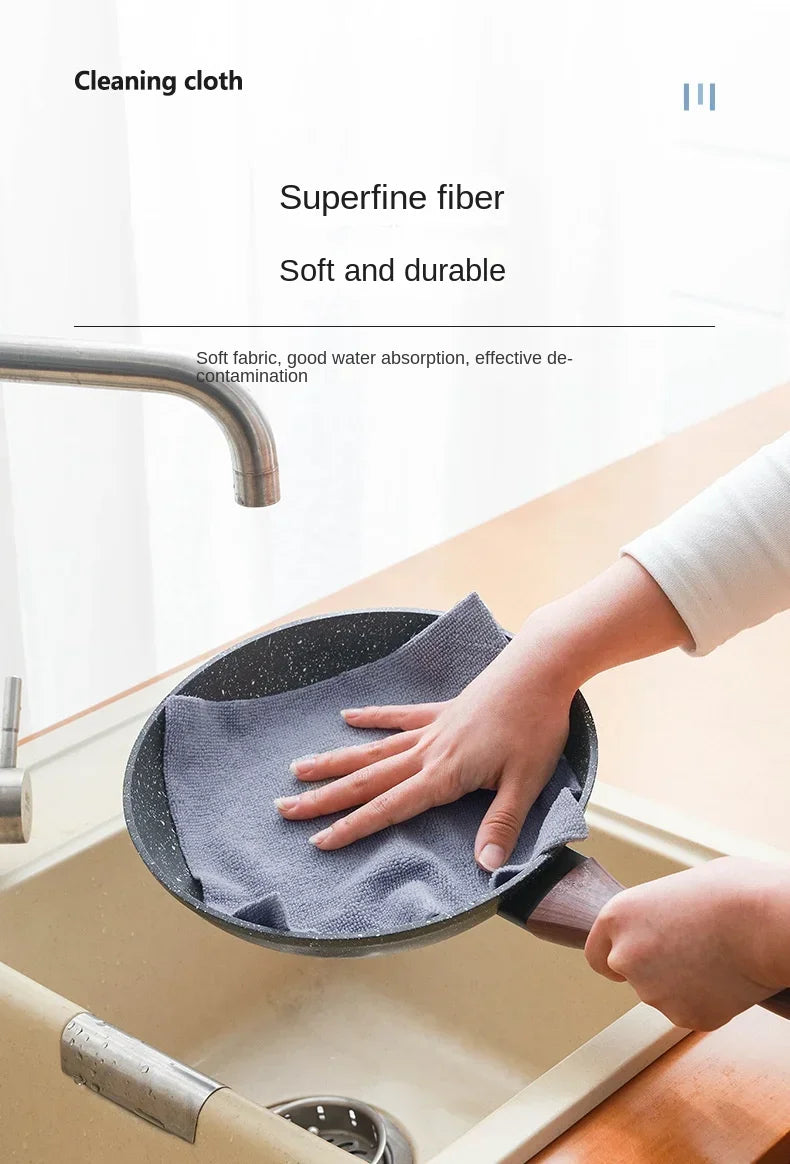 Reusable Cleaning Wipe Household Kitchen Cloth