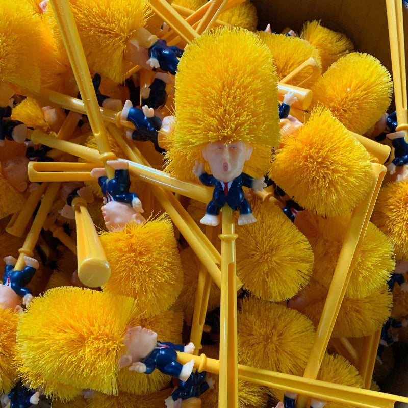 Cleaner Donald Trump Brush Toilet Supplies Set