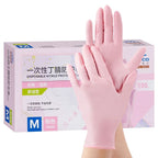 Pink Nitrile Gloves