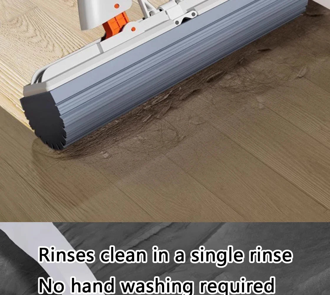 Squeezed Self-Draining Rubber Cotton Mop