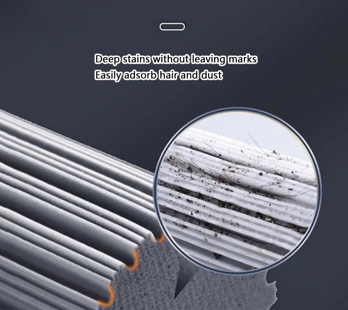 Squeezed Self-Draining Rubber Cotton Mop